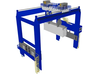 Crane 3D Model preview