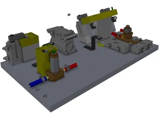 Weld Fixture 3D Model preview