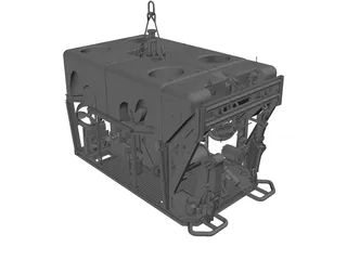 Triton XLS150 ROV 3D Model preview