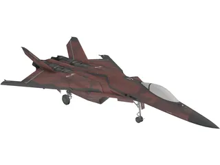 CFA-44 Nosferatu 3D Model preview