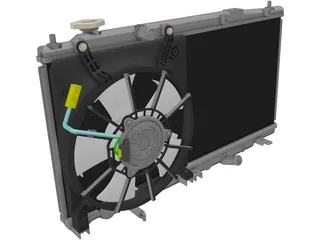 Radiator 3D Model preview