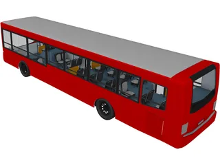 Bus 3D Model preview