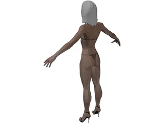Woman 3D Model preview