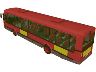 Bus EMT 3D Model preview