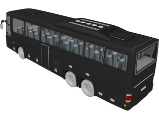 Volvo 9900 Bus 3D Model preview