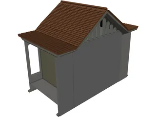 House Summer 3D Model preview