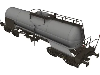 Tank Carriage 3D Model preview