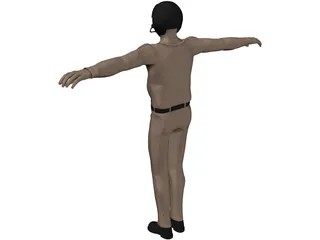 Pilot 3D Model preview