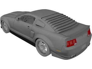 Ford Mustang Eleanor 3D Model preview