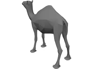 Dromedary 3D Model preview