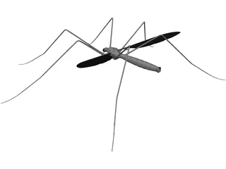Mosquito 3D Model preview