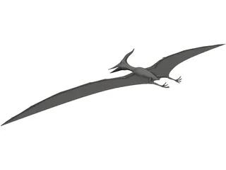 Pteranodon Ingens 3D Model preview
