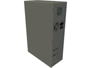 Case Tower 3D Model preview