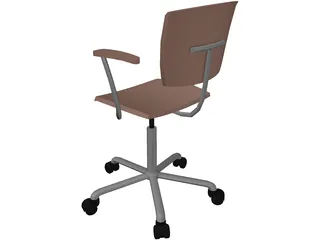 Chair Office 3D Model preview