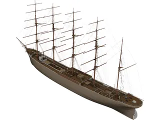 Cap Horn 3D Model preview