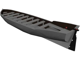 Life Boat 3D Model preview
