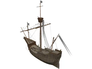 Santa Maria 3D Model preview