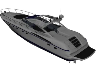 Sarnico 65 Yacht 3D Model preview