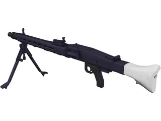MG 42 3D Model preview