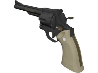 Smith&Wesson M29 3D Model preview