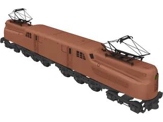 Pensylvania Railroad SGG1 3D Model preview