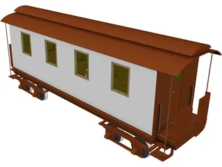 General Wagon 3D Model preview