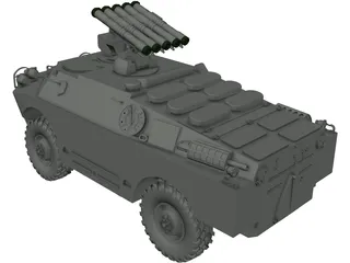 BDRM-3 Fagot 3D Model preview