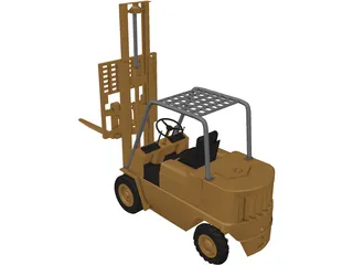 Caterpillar Elevator 3D Model preview