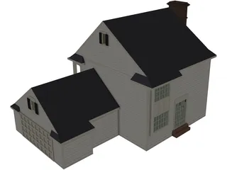 House Modern 3D Model preview