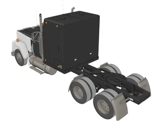 Mack Rainbow 3D Model preview