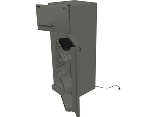 Refrigerator 3D Model preview