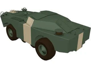 BRDM-1 3D Model preview