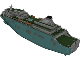 Juan J Sister 3D Model preview