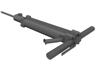 Jackhammer 3D Model preview