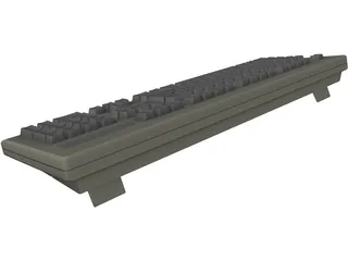 Keyboard 3D Model preview