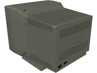 Monitor 3D Model preview