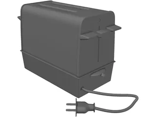 Toaster Automatic 3D Model preview