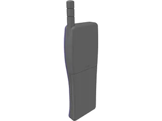 Phone Mobile Alcatel 3D Model preview