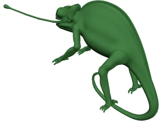 Chamaleon 3D Model preview