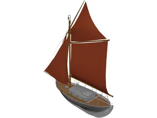 Cotre Kurun 3D Model preview