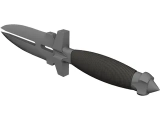 Dagger Double Shadow 3D Model preview