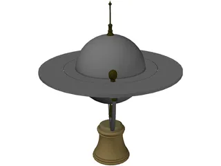 Giroscope 3D Model preview