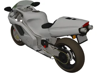 Honda NR 3D Model preview