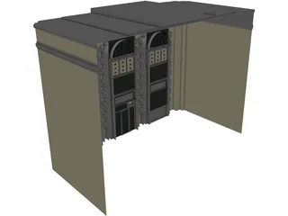 Illinois Cleaners 3D Model preview