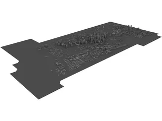 City Philadelphia (Pennsylvania) 3D Model preview