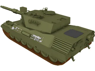 Leopard 3D Model preview