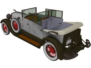 Lincoln 3D Model preview
