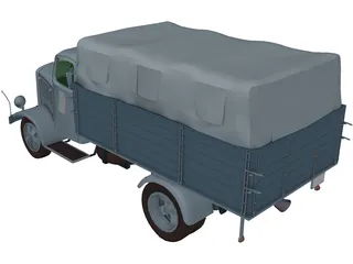 Mercedes-Benz L 3000 3D Model preview
