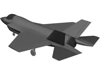 Lockheed Martin JSF F-35 3D Model preview