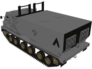 MLRS M270 3D Model preview